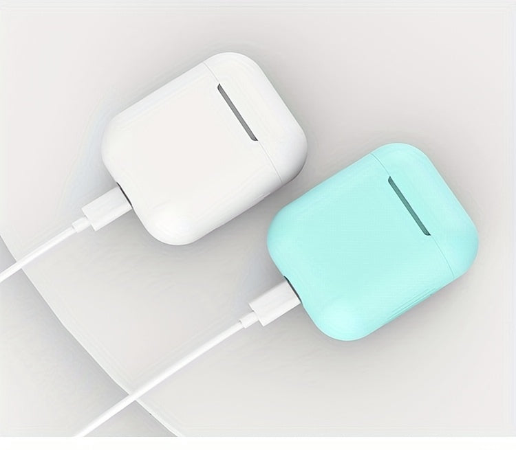 Suitable Silicone Case for AirPods - Protective Wireless Earphone Case Compatible with 1st and 2nd Generation - Headphone Shell