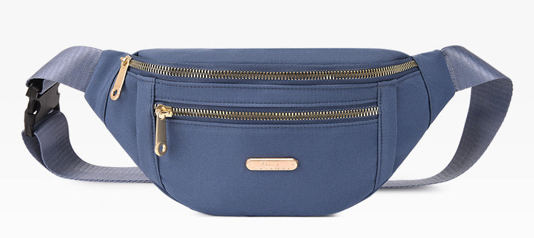 Waist Bags belt bag Women Oxford Leisure Color Hip Bum Bag Shoulder Crossbody Chest Bags Handbags All-match Messenger Belt Bag