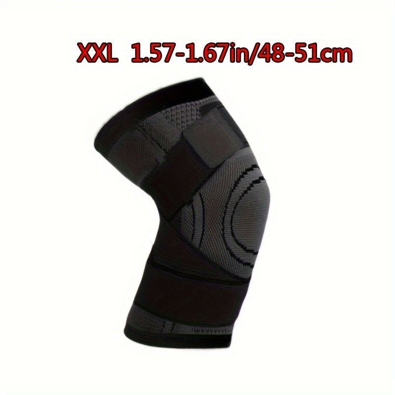 1pc Strap Knee Protector Sports Knee Support Adjustable Compression Breathable Joint Protection Sports Knee Protector Strap Compression Basketball Running, Knee Compression with Gel