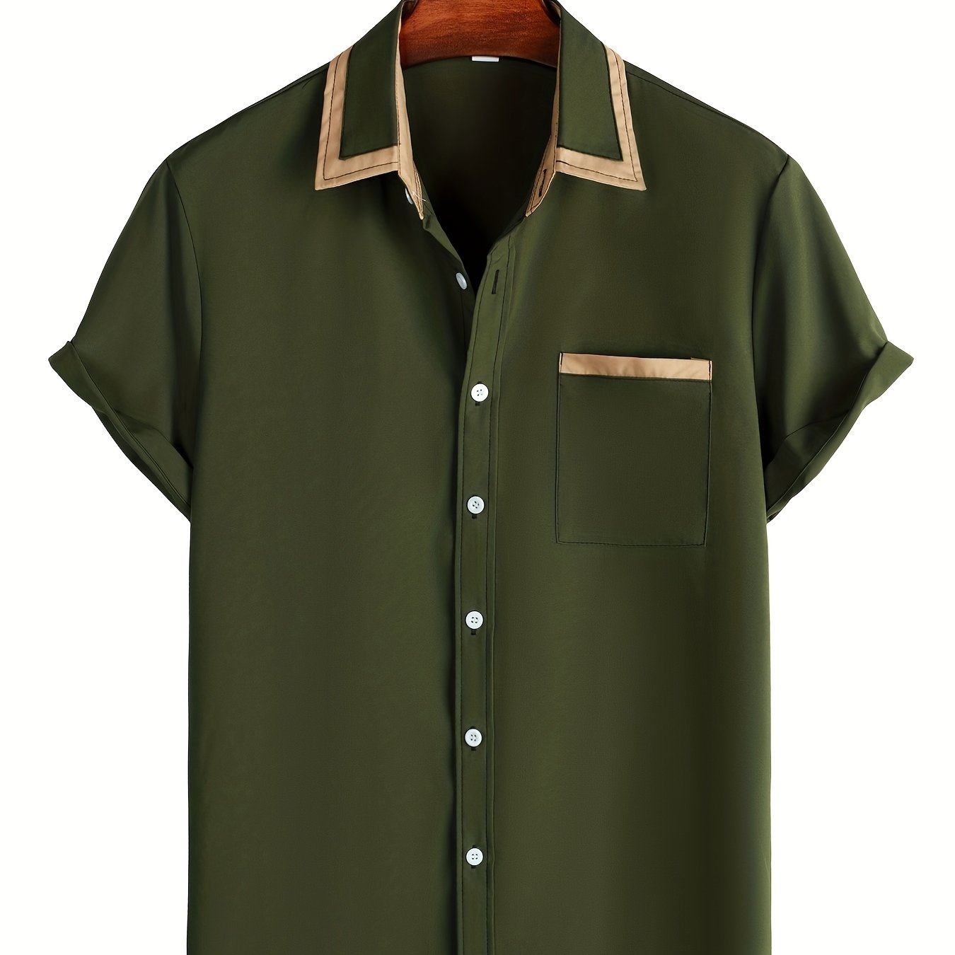 New Lightweight Casual Short-Sleeve Shirt for Men for Spring And Summer.