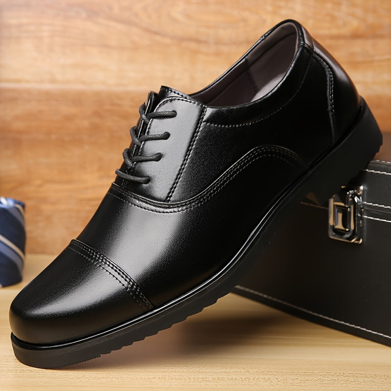 Men's Classic Oxford Shoes, Formal Dress Shoes For Wedding Business Party Banquet Office