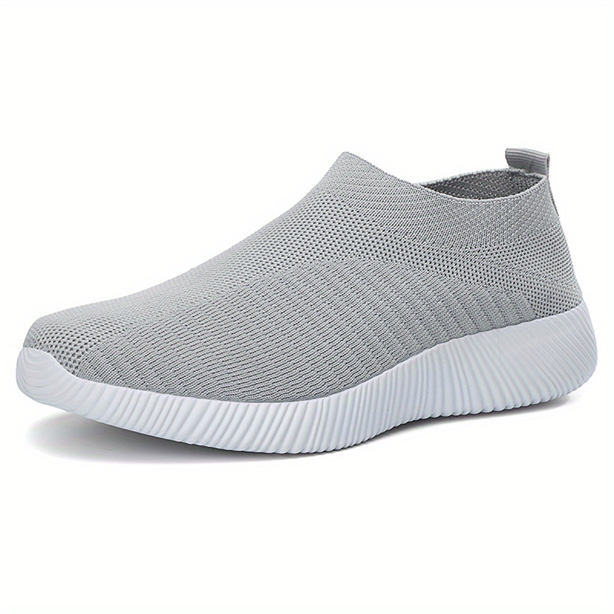 [Slipon Footwear] Women's Lightweight Slip-On Sneakers, Breathable Fabric Upper, EVA Sole, Comfort Insole, Solid Color, Low Top Design for Summer Casual Sports Shoes
