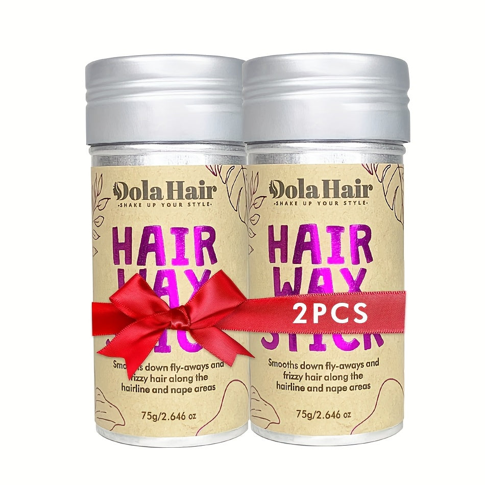 Hair Wax Stick, Wax Stick for Hair Slick Stick, Hair Wax Stick for Flyaways Hair Gel Stick Non-Greasy Styling Cream for Fly Away & Edge Control Frizz Hair 2.7oz, Hair wax stick for Youngsters