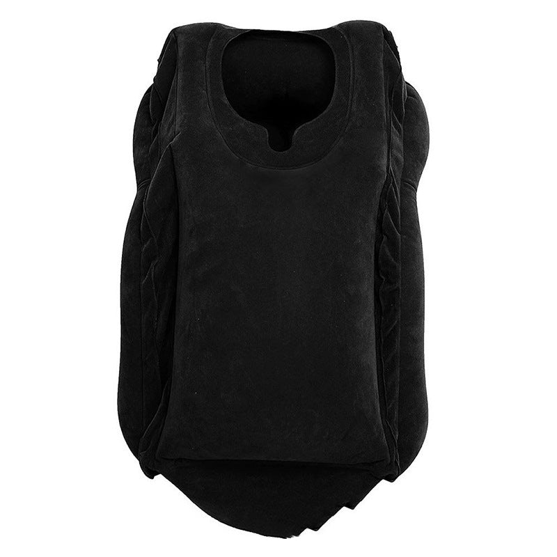 Portable Inflatable Travel Pillow for Airplanes, Cars, Trains & Office Naps - Ergonomic Design with Soft Compression, Durable & Lightweight, Ideal for Camping, RVs, and Sports Events, Travel Pillow for Airplanes, Vehicle Neck