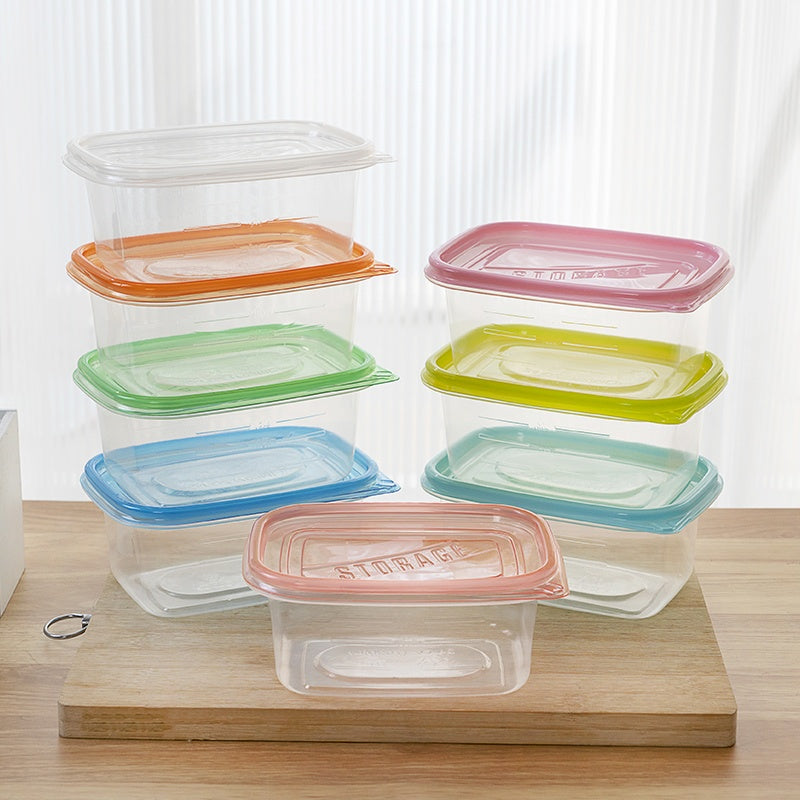 10pcs Stackable Food Storage Containers with Lids, BPA-Free Plastic Lunch Boxes, Suitable for Grains, Meat, Fruits, and Vegetables - Dishwasher and Microwave Safe