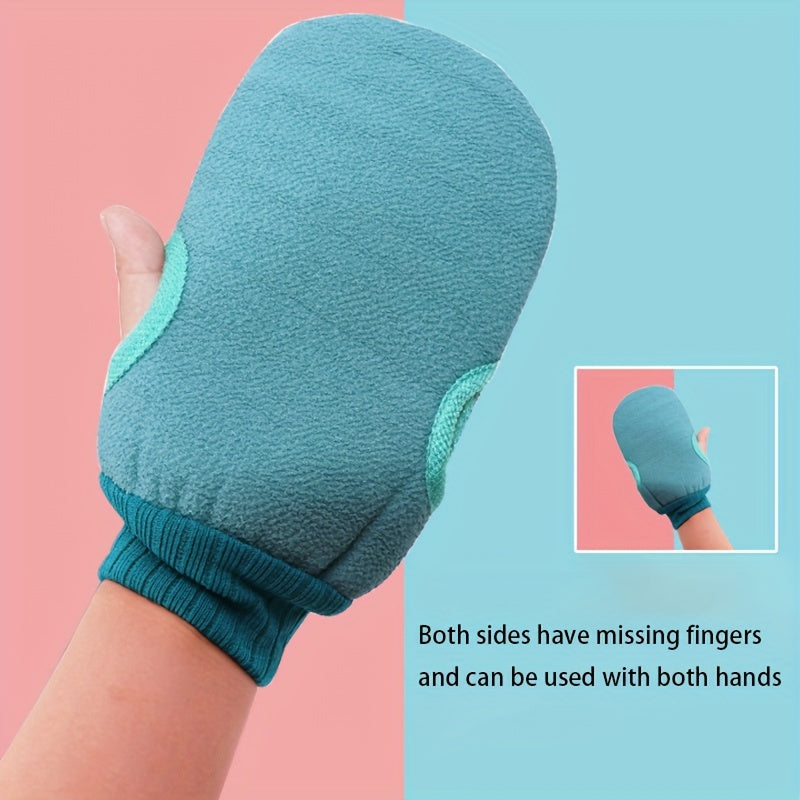 Exfoliating Shower Gloves, Mitt Washcloth Bath Gloves For Shower, Double Sided Exfoliating Gloves, For Massage And Body Scrubs, Body Scrubber Bathing Accessories