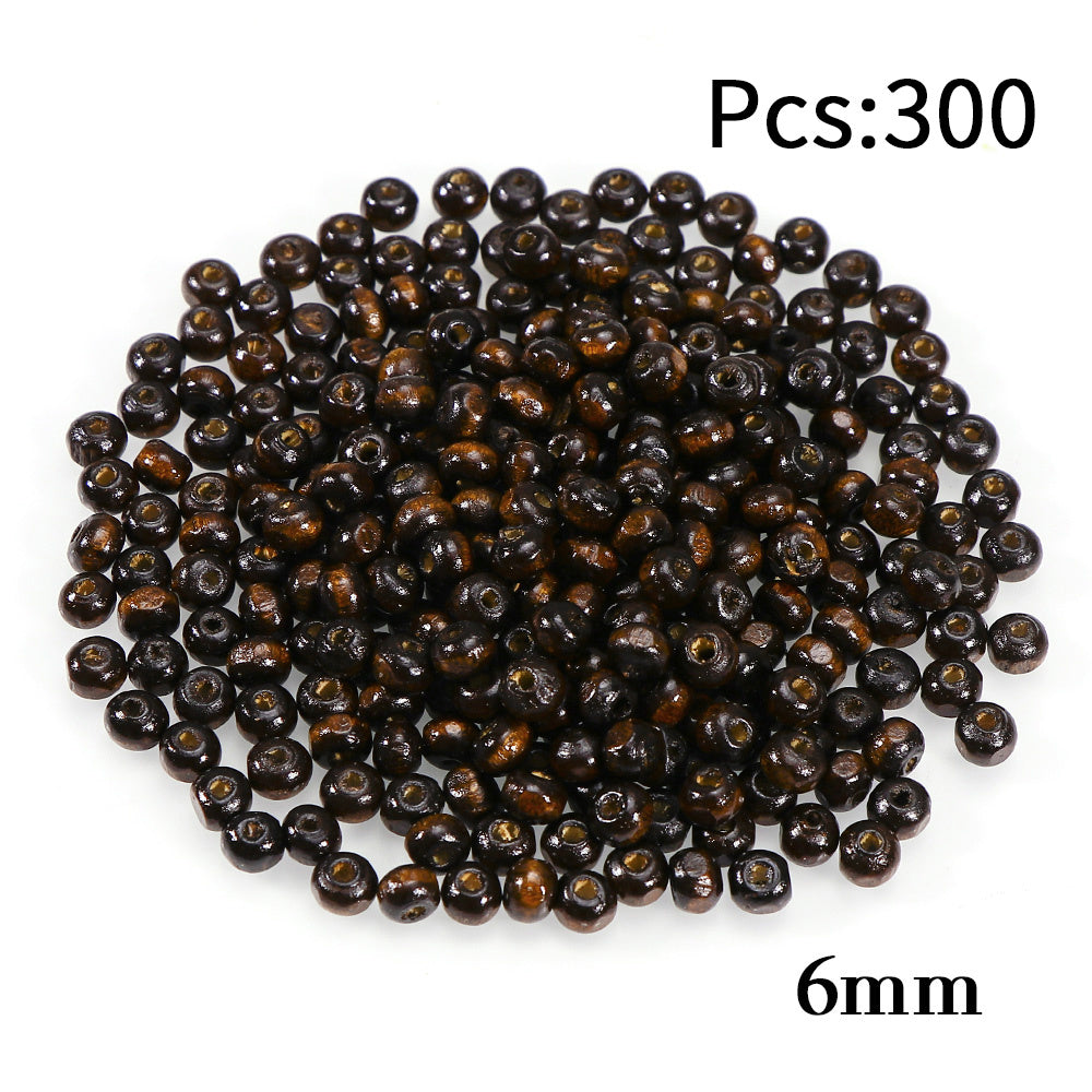 Wooden Beads DIY Jewelry Making Hand Craft Fine Jewelry 6 8 10 12 18 20MM