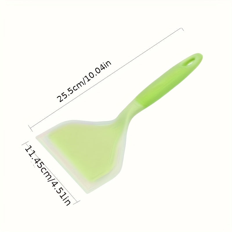 Silicone cooking utensils- non-stick, heat-resistant kitchen cookware for cooking, stir-frying and frying - ideal for pancakes, steaks and barbecue grills