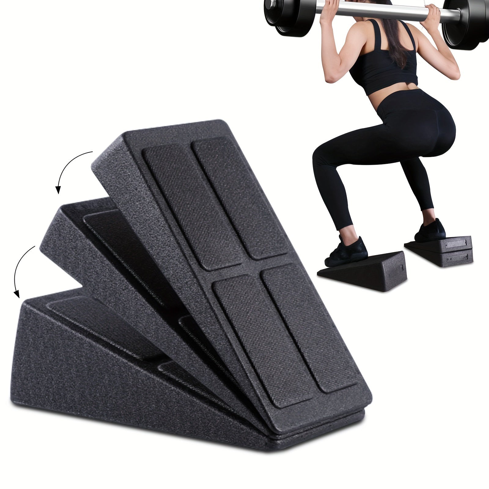 Power Up Your Workouts with the Foot Pad Assist Power Board - Perfect for Squats, Deadlifts, Incline Training & Calf Exercises!