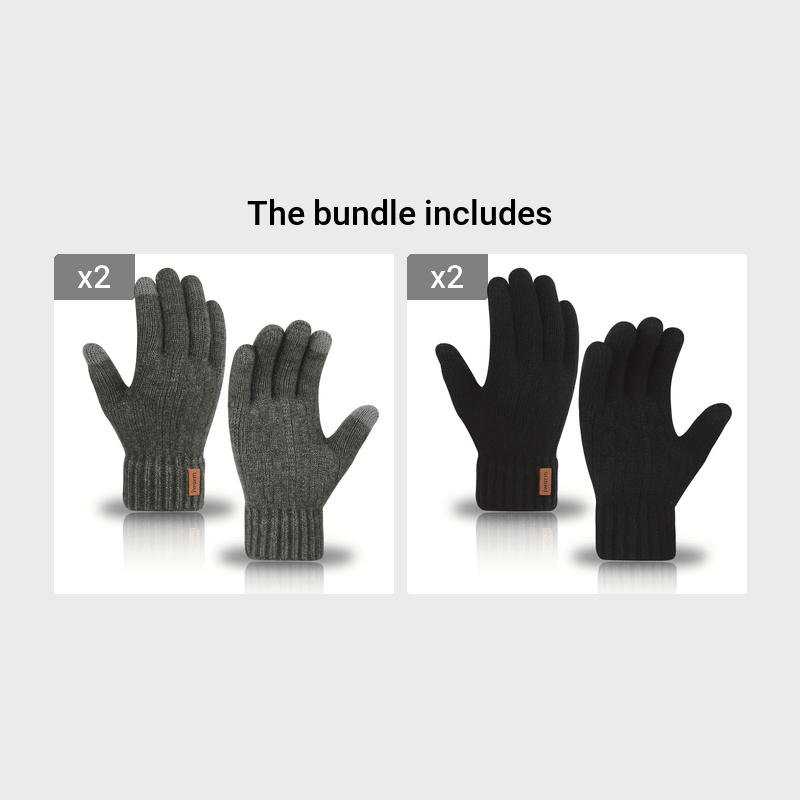 Unisex Alpaca Gloves - Warm, Touchscreen Compatible, Ideal for Winter, Office, Travel, Cycling - Machine Washable, Professional Dry Clean, Office Gloves | Stylish Gloves | Soft Gloves