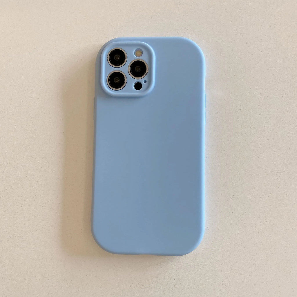 Customized Ultra-Thin Luxury Silicone TPU Mobile Phone Case for iPhone 17/16/15 Plus Full Coverage Protective Phone Accessories