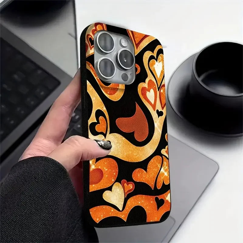 2025 New Customized Cartoon Pattern Matte Perforated TPU Phone Case for iPhone 17/16/15-High Shock Resistant Mobile Accessories