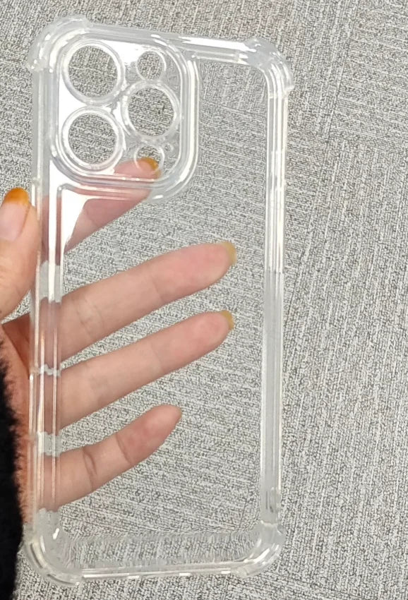 Customized Ultra-Thin Luxury Silicone TPU Mobile Phone Case for iPhone 17/16/15 Plus Full Coverage Protective Phone Accessories