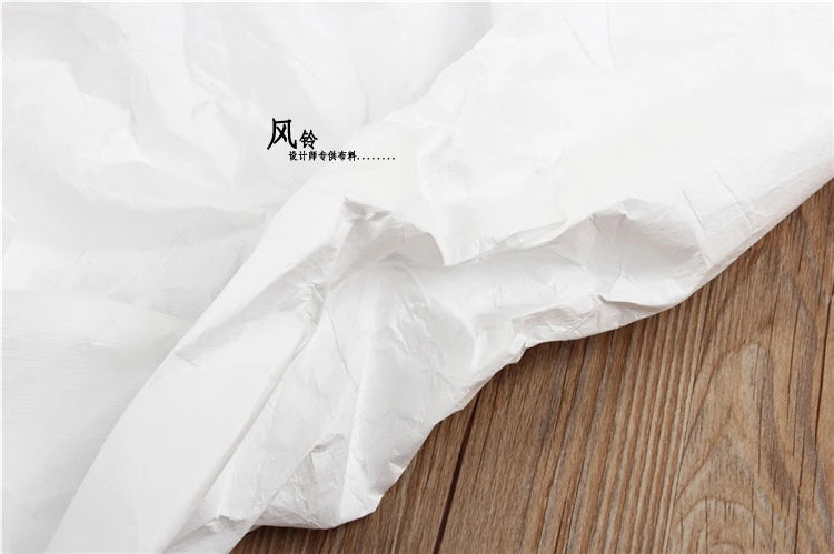 Thin DuPont Tyvek Paper White DIY Sewing Purse Bags Creative Handicrafts Decor Graffiti Fashion Coat Clothes Designer Fabric