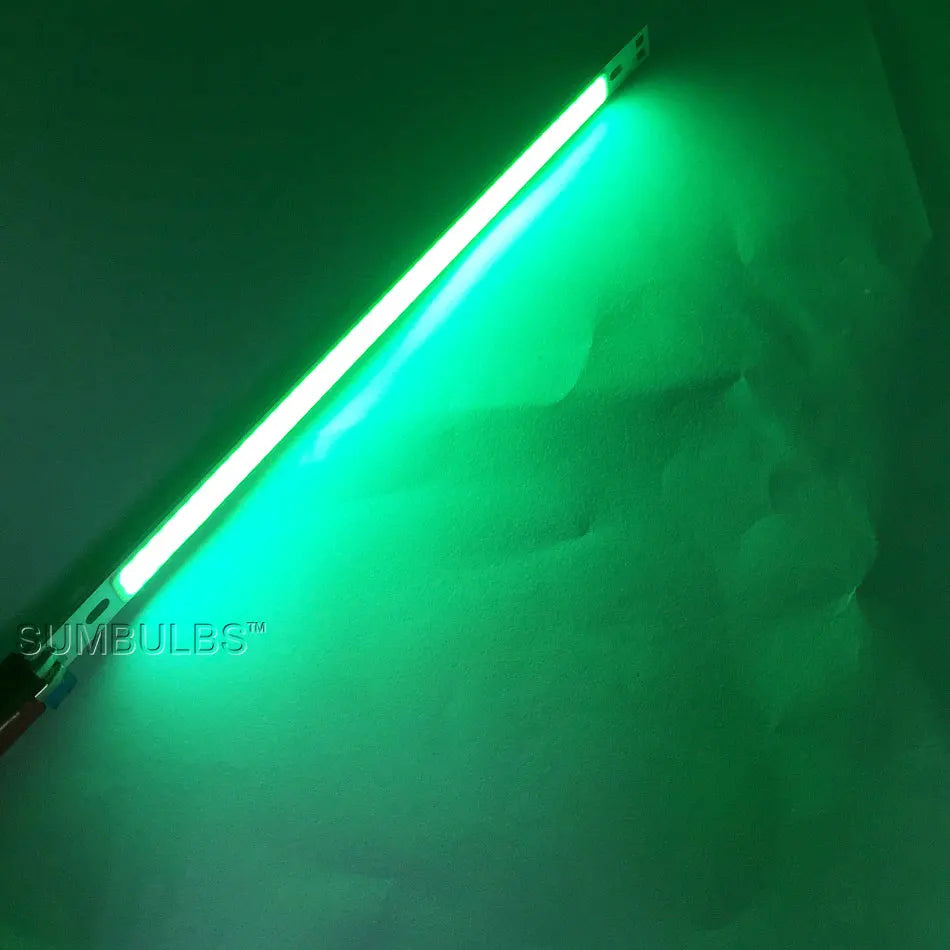 [Sumbulbs] 200x10MM 0422 10W LED Light COB Strip Lamp DC 12-14V 1000LM Green Yellow Red Blue Warm White Pure White Bar Light