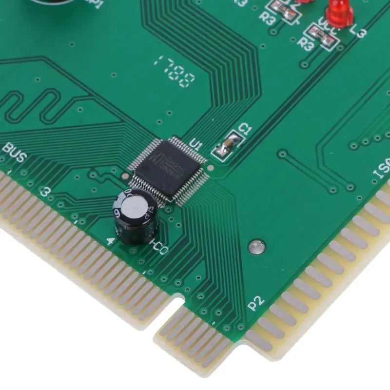 PCI & ISA Motherboard Analyzer Diagnostic Display 4-Digit Computer Debug Post Card