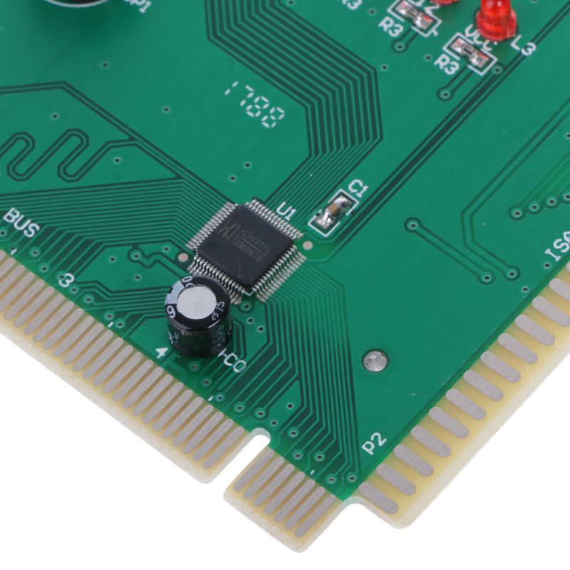 PCI & ISA Motherboard Analyzer Diagnostic Display 4-Digit Computer Debug Post Card