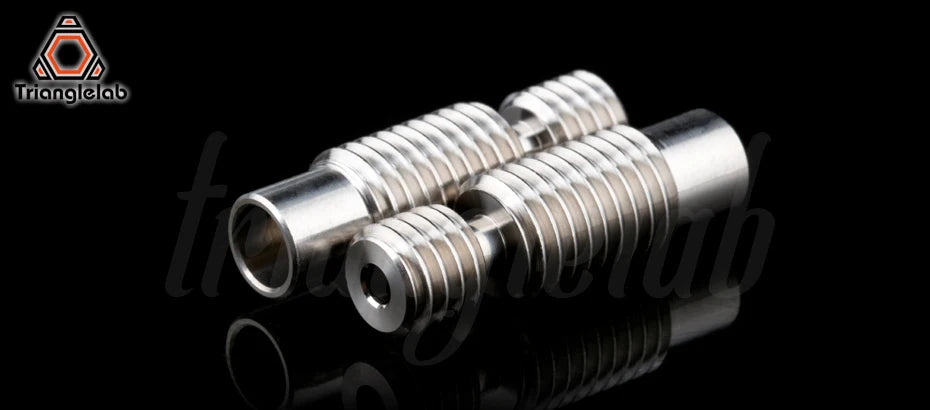 trianglelab GRADE5 V6 titanium alloy heatbreak  1.75MM for VOLCANO V6 HOTEND for Carbon fiber wear resistance 3D printer