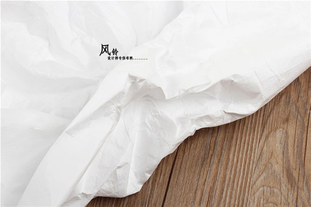 Thin DuPont Tyvek Paper White DIY Sewing Purse Bags Creative Handicrafts Decor Graffiti Fashion Coat Clothes Designer Fabric