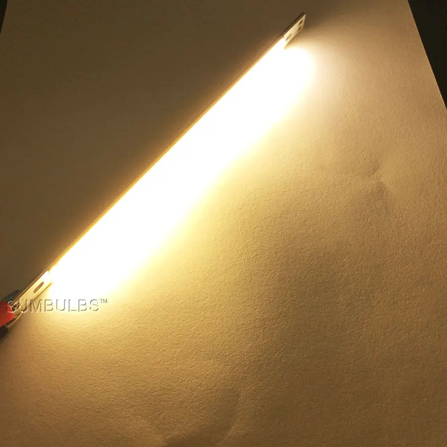 [Sumbulbs] 200x10MM 0422 10W LED Light COB Strip Lamp DC 12-14V 1000LM Green Yellow Red Blue Warm White Pure White Bar Light