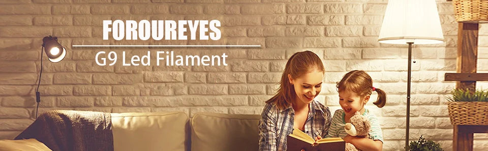 Dimmable G9 LED Bulb 110V 220V 2W 4W Filament COB lamp Replace 30W 40W Halogen Lights for Home Chandelier Lighting