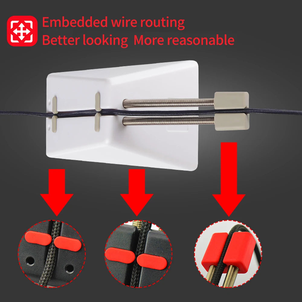 Hotline Games 3.0 Gaming Mouse Cord Clip for Zowie Esports FPS Logitech Razer Game Mouse Bungee Cable Winder