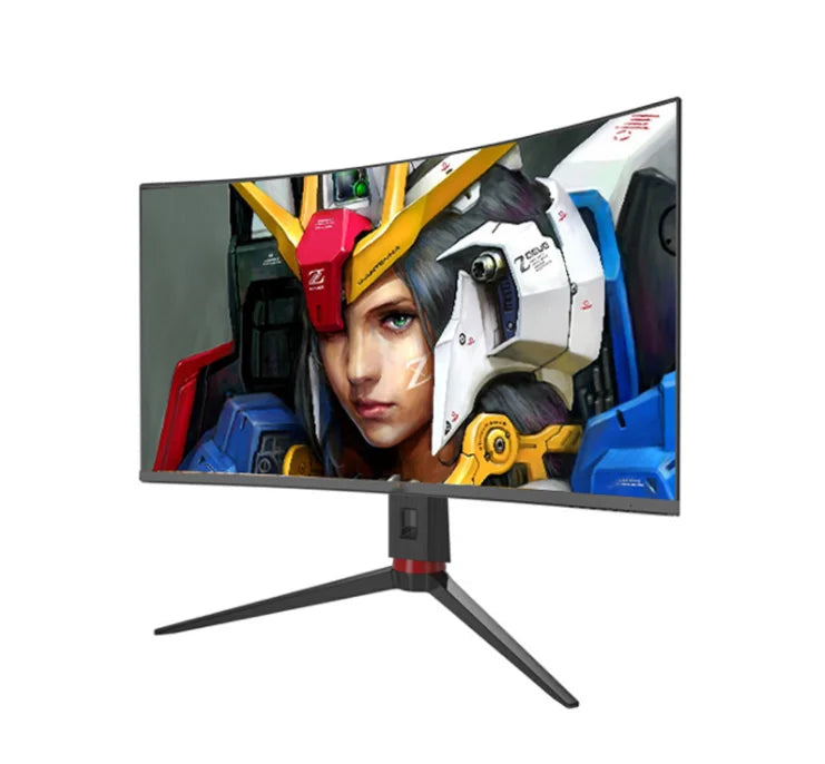 Gaming Desktop 32 Inch PC Speaker 165Hz 1ms RGB LED Lights MVA  Curved Gaming Monitor