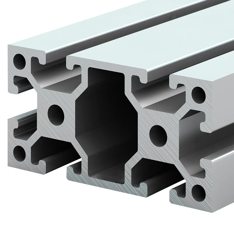 High Quality 4080GL Anodized T Slot Aluminum Extrusion Profile 6000 Series for Industrial Applications Cutting Bending Welding