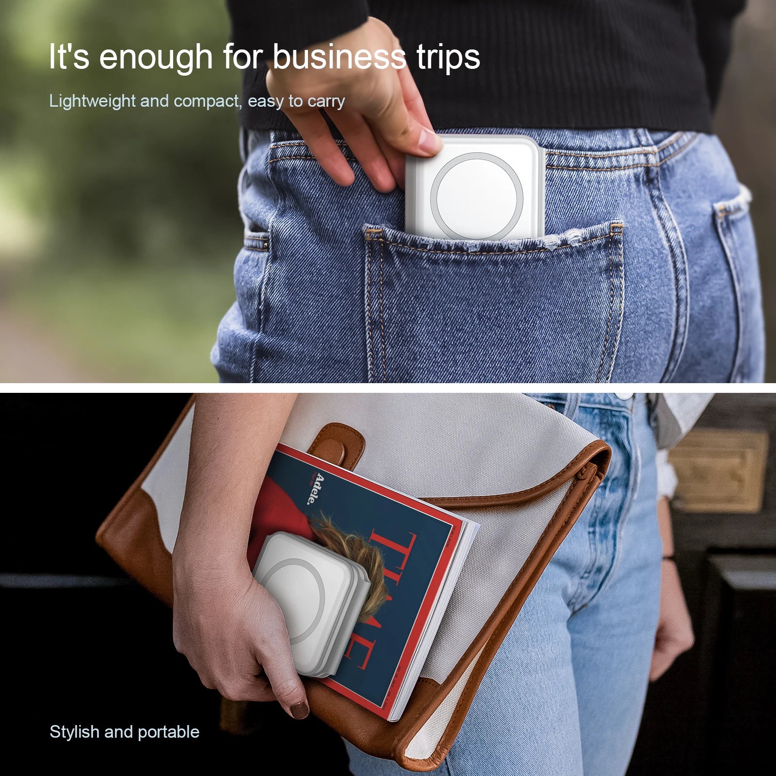 3-in1 Fast 15W Magnetic Wireless Charger for iPhone 15 14 13 Watch Earphone ABS Dock Station Folding Charger 5W 10W Output Power