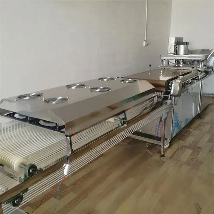 600 Sheets Per Hour Electric Arabic Bread Machine / Syrian Flat Bread Arabic Rolls Pita Bread Machine