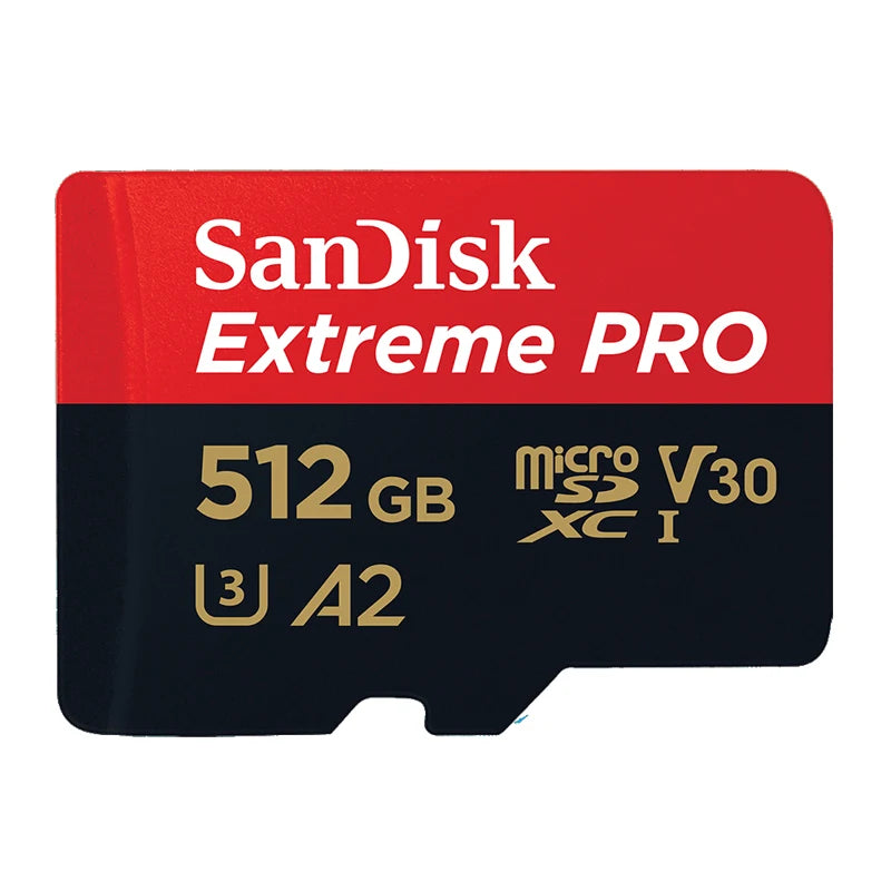 SanDisk Extreme PRO microsd 256GB UHS-I Memory Card 512GB micro SD Card 64GB TF Card 200MB/s Class10 U3 V30 A2 cartao de memoria