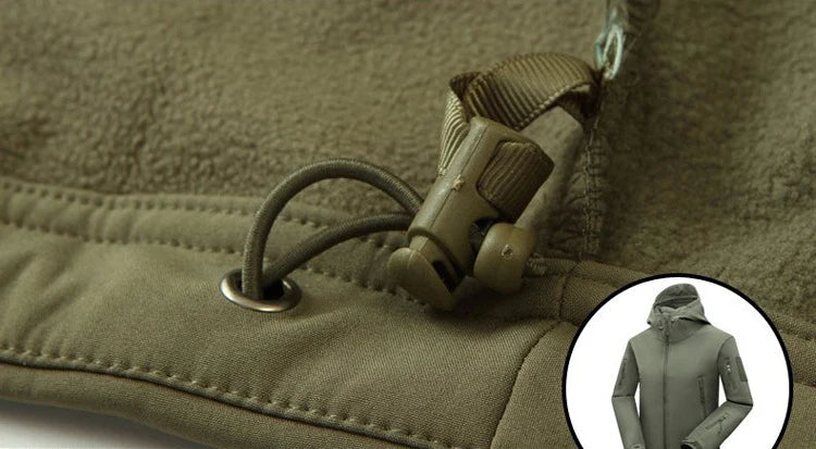 Men's Autumn Winter SoftShell Fleece Waterproof Jackets Male Hood Coats Fishing Hiking Camping Climbing Skiing Pants Trousers