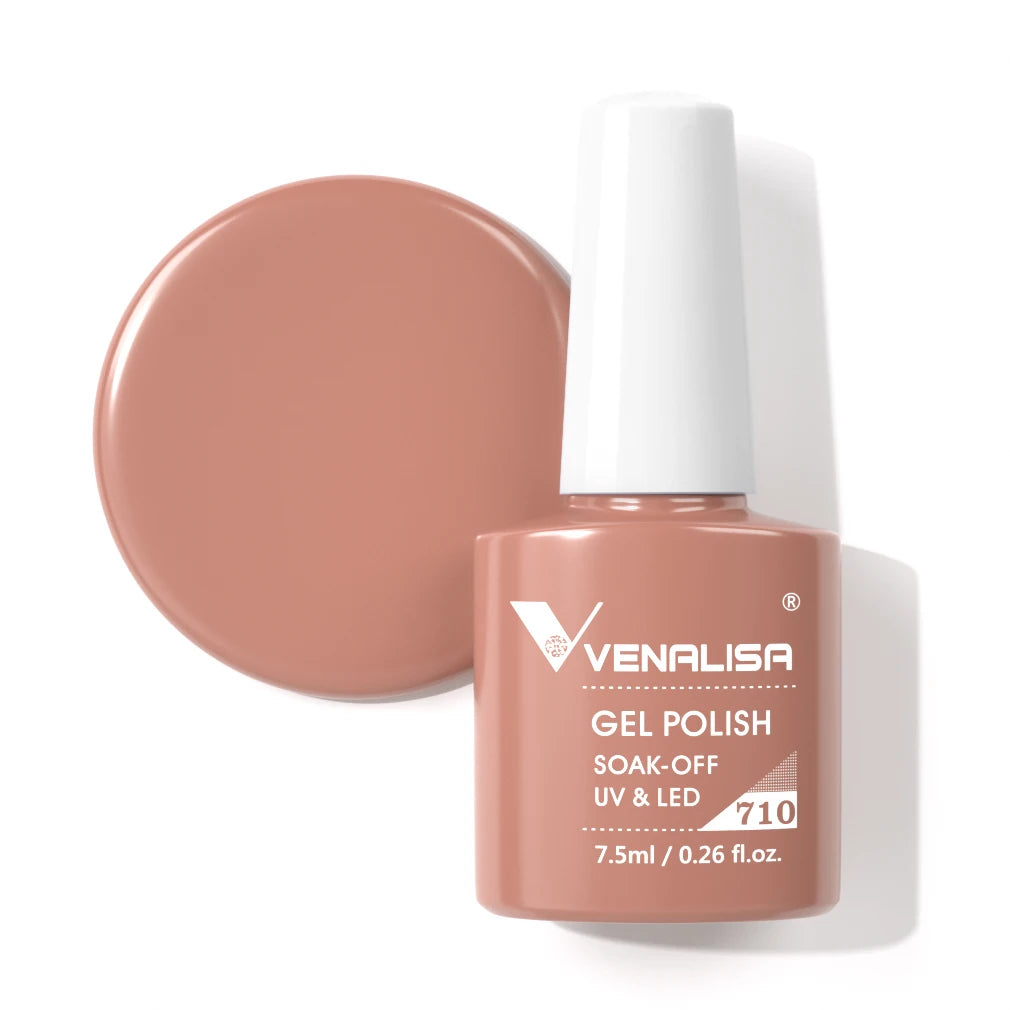 VENALISA Matte Top Coat CANNI Nail Art Design High Quality UV LED Base Coat No Sticky Layer Top Coat, Soak off Matt Topcoat