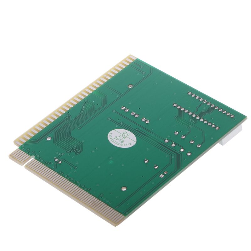 PCI & ISA Motherboard Analyzer Diagnostic Display 4-Digit Computer Debug Post Card