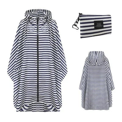 Women Men Poncho Raincoat Waterproof Tent Cover Wear Outdoors Hiking Biker Rain Coat Jacket Zip Cloak Trench