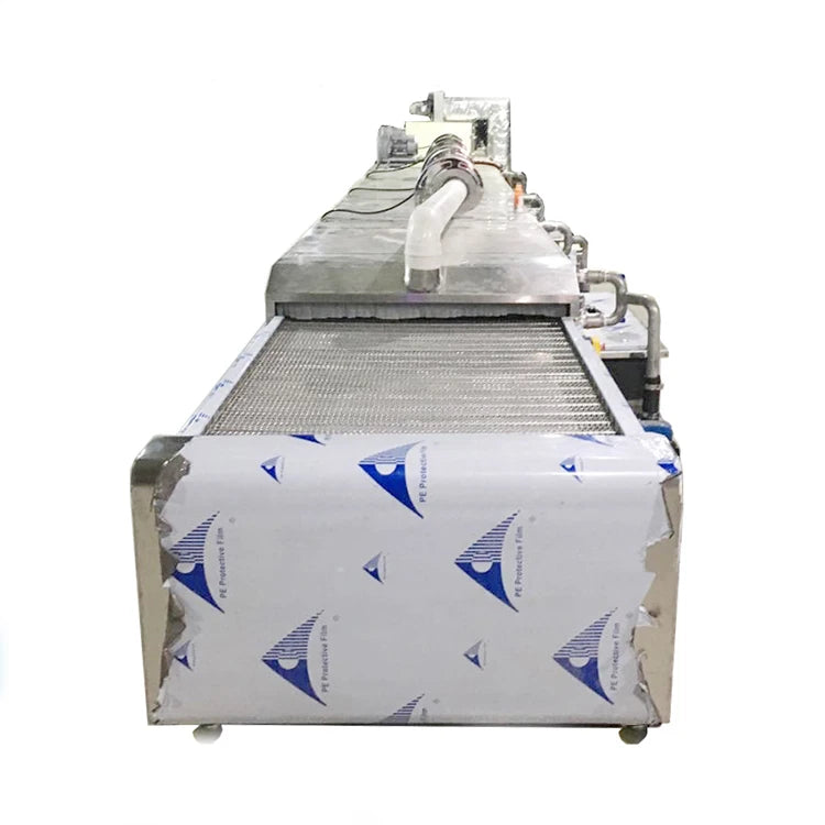Factory Direct Supply Automatic Ultrasonic Cleaning Drying Conveyor Machine Line for Pipe Fittings Electric Fuel New Condition