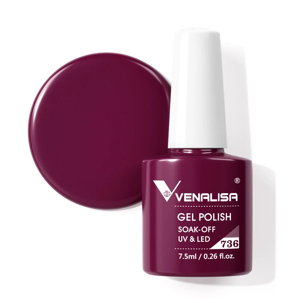 VENALISA Matte Top Coat CANNI Nail Art Design High Quality UV LED Base Coat No Sticky Layer Top Coat, Soak off Matt Topcoat