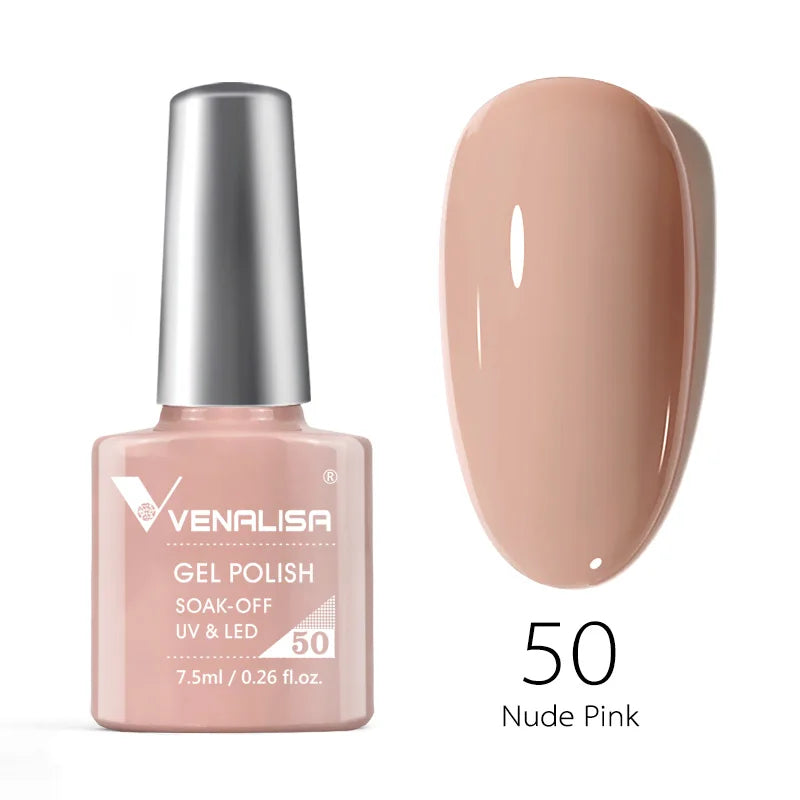 VENALISA Matte Top Coat CANNI Nail Art Design High Quality UV LED Base Coat No Sticky Layer Top Coat, Soak off Matt Topcoat