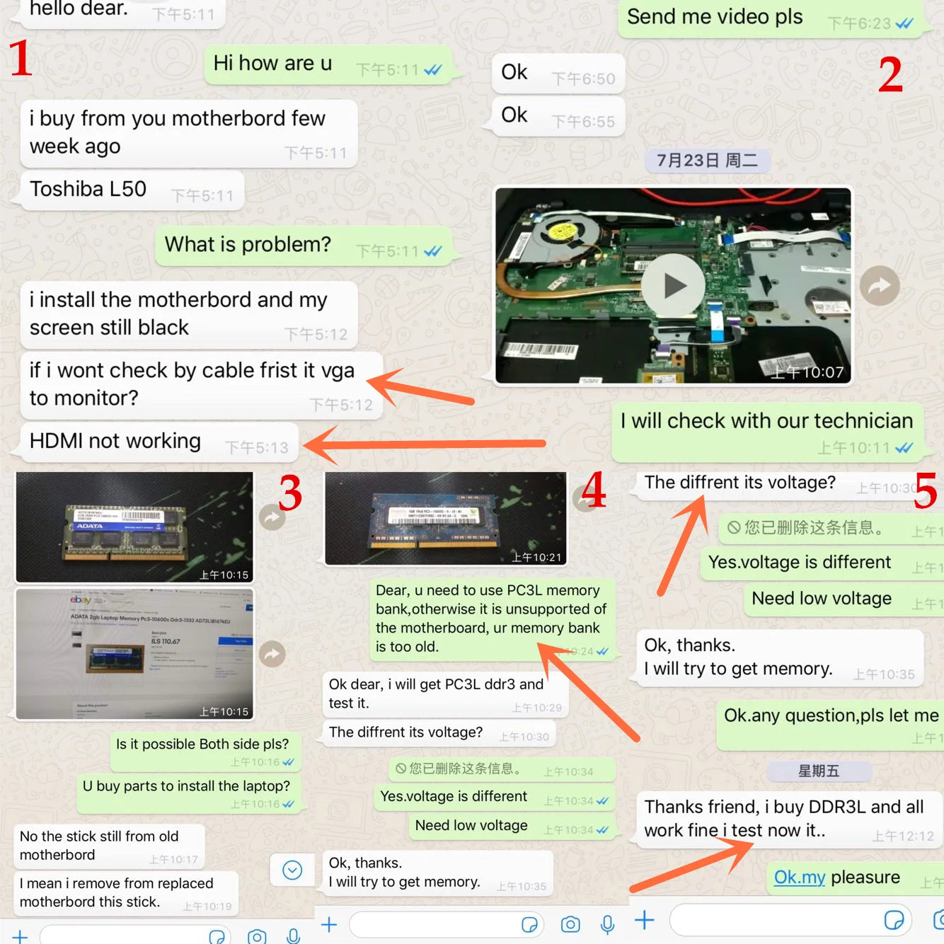 1piece Replacement New Rubber Feet For Microsoft Surface Laptop 3 4 5 Bottom Case Foot Pad  1867 1868 1951 1958 Sliver  Black