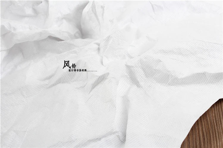 Thin DuPont Tyvek Paper White DIY Sewing Purse Bags Creative Handicrafts Decor Graffiti Fashion Coat Clothes Designer Fabric