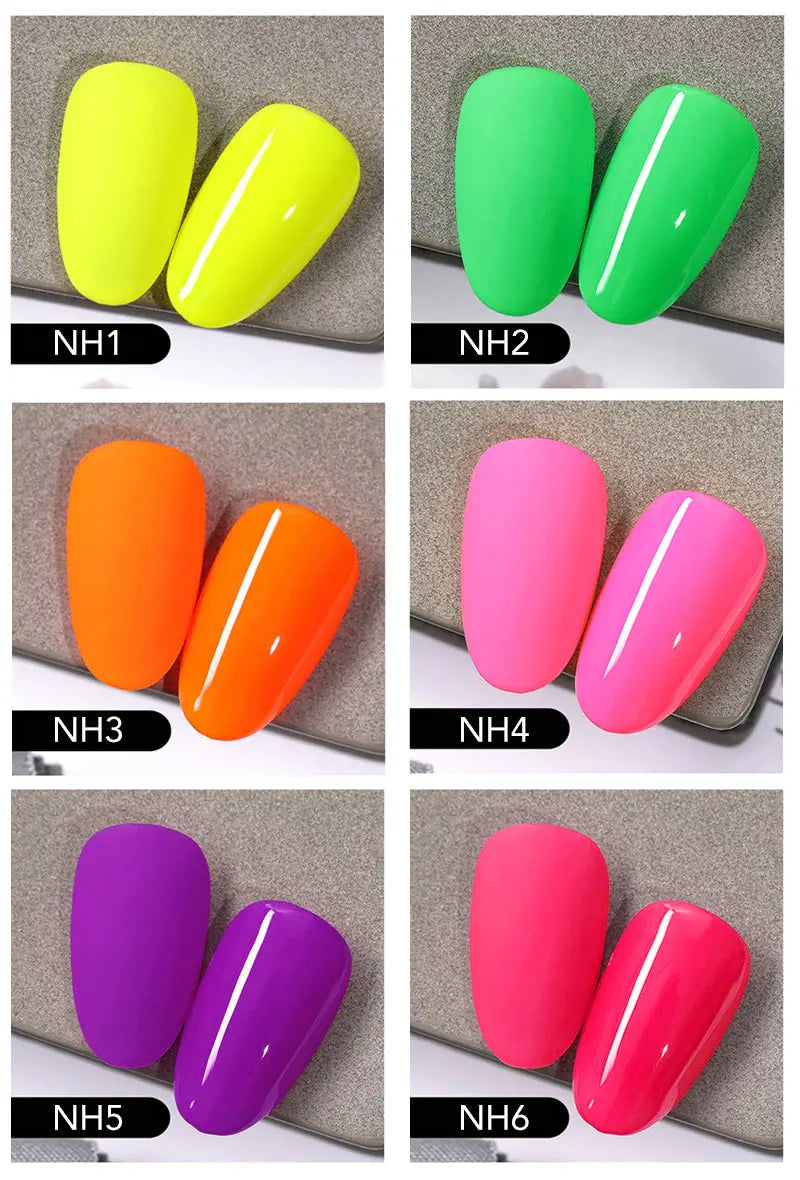 Venalisa Tempered No Wipe Top Coat Base Gel Top Coat Matte Top Nail Gel 7.5ML All Nails Base&Top Gel neon color nail polish gel