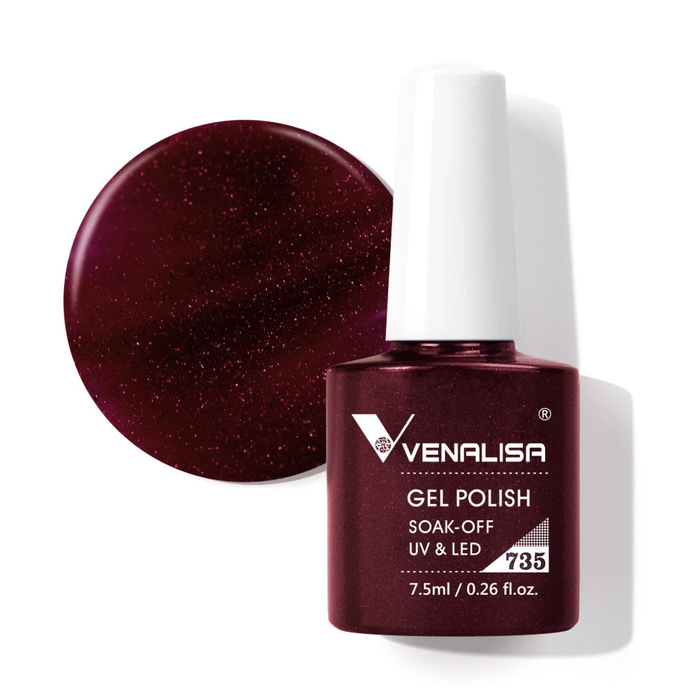 VENALISA Matte Top Coat CANNI Nail Art Design High Quality UV LED Base Coat No Sticky Layer Top Coat, Soak off Matt Topcoat