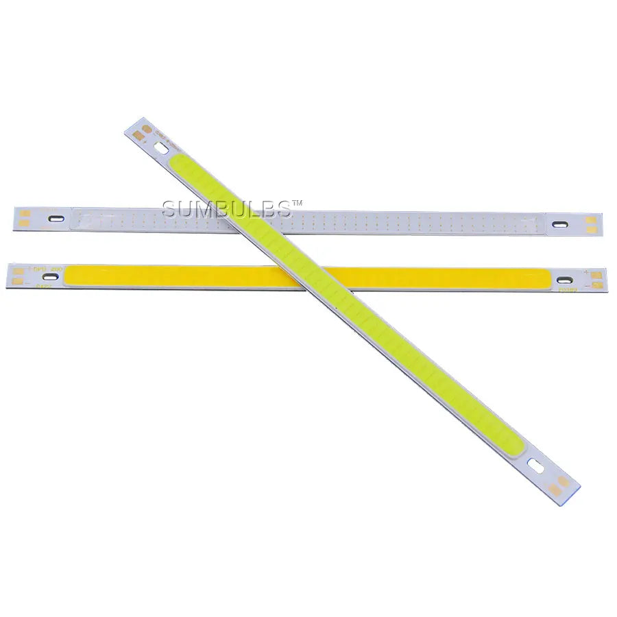 [Sumbulbs] 200x10MM 0422 10W LED Light COB Strip Lamp DC 12-14V 1000LM Green Yellow Red Blue Warm White Pure White Bar Light