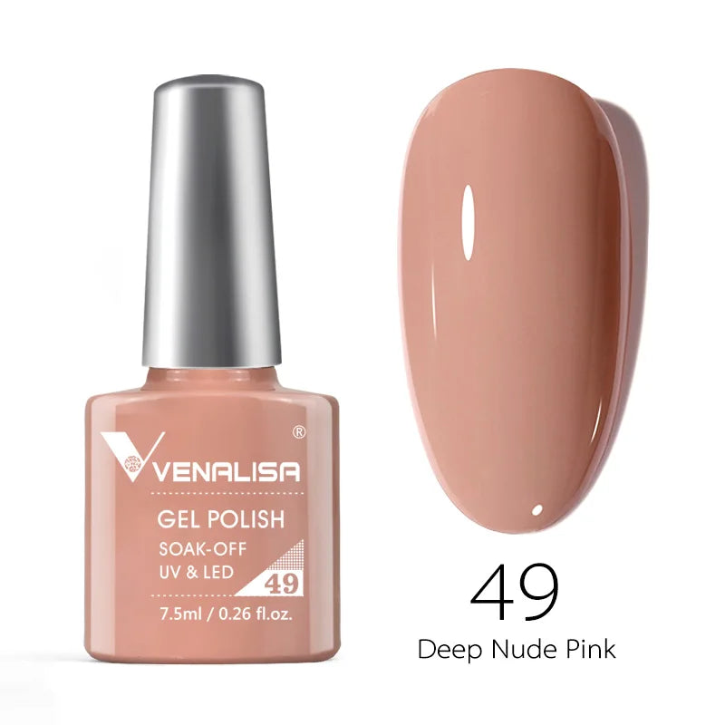 VENALISA Matte Top Coat CANNI Nail Art Design High Quality UV LED Base Coat No Sticky Layer Top Coat, Soak off Matt Topcoat