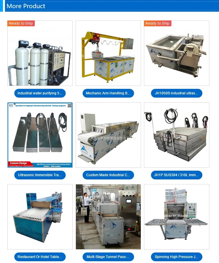 Factory Direct Supply Automatic Ultrasonic Cleaning Drying Conveyor Machine Line for Pipe Fittings Electric Fuel New Condition