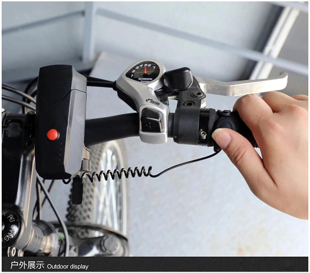 Bicycle Bell Cycling Horns Electronic Bike Bicycle Handlebar Ring Bell Horn Strong Loud Air Alarm Bell Sound Bike Horn Safety