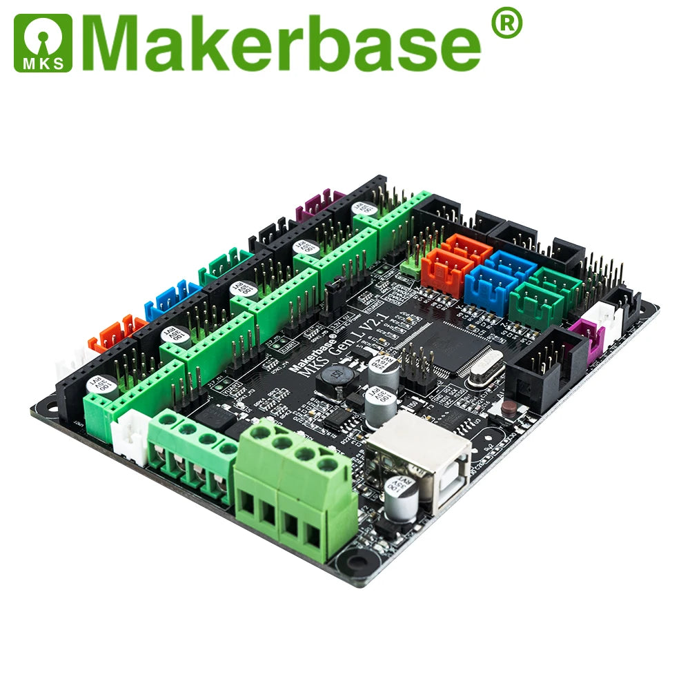Makerbase MKS Gen_L 2.1 3D Printer Parts Control Board Support TMC2209 2208 Uart Mode Gen L