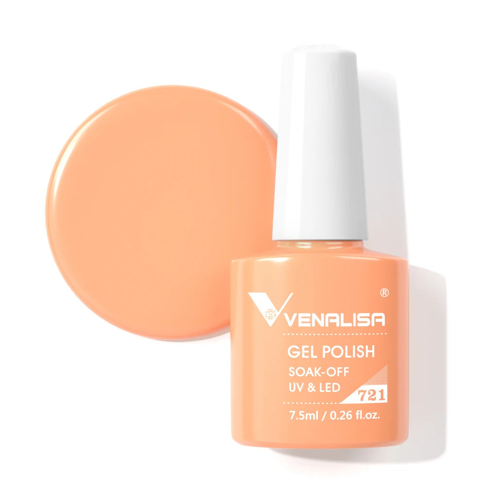 VENALISA Matte Top Coat CANNI Nail Art Design High Quality UV LED Base Coat No Sticky Layer Top Coat, Soak off Matt Topcoat