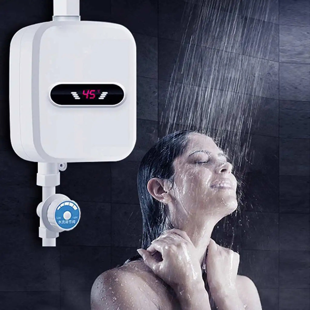 3500W home appliance Faucet Shower Instant Water-Heater Electric Tap Heating Instant Hot Water for Kitchen and Bathroom