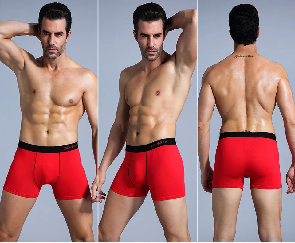 Boxer Men Boxer Shorts Men Underwear Male Men's Underwear Boxers Homme Cotton Boxershorts Panties Underpants Man for Family Sexy